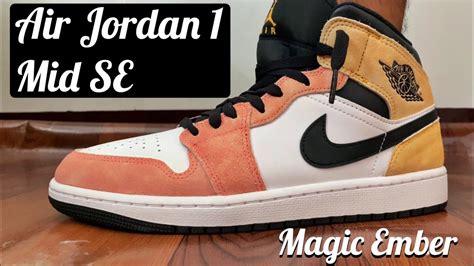 The Jordan 1 Mid Witchcraft Ember: A Sneaker as Bold as Magic